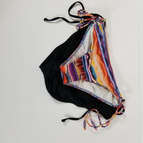 BIKINI BUNDLE 3 Bottoms only 2 black 1 multi - Picture 3 of 14